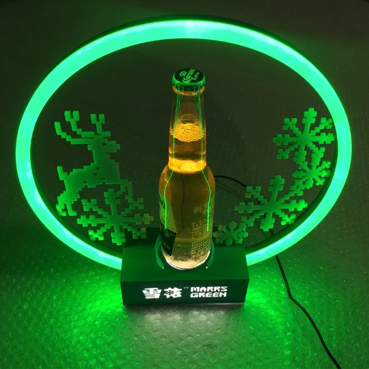 China Wholesale Illuminated LED Bottle Display Glorifier for Bar