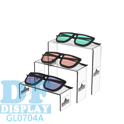 Display de óculos de acrílico Display de acrílico personalizado Display de óculos de sol Display de óculos de mesa Displays de óculos